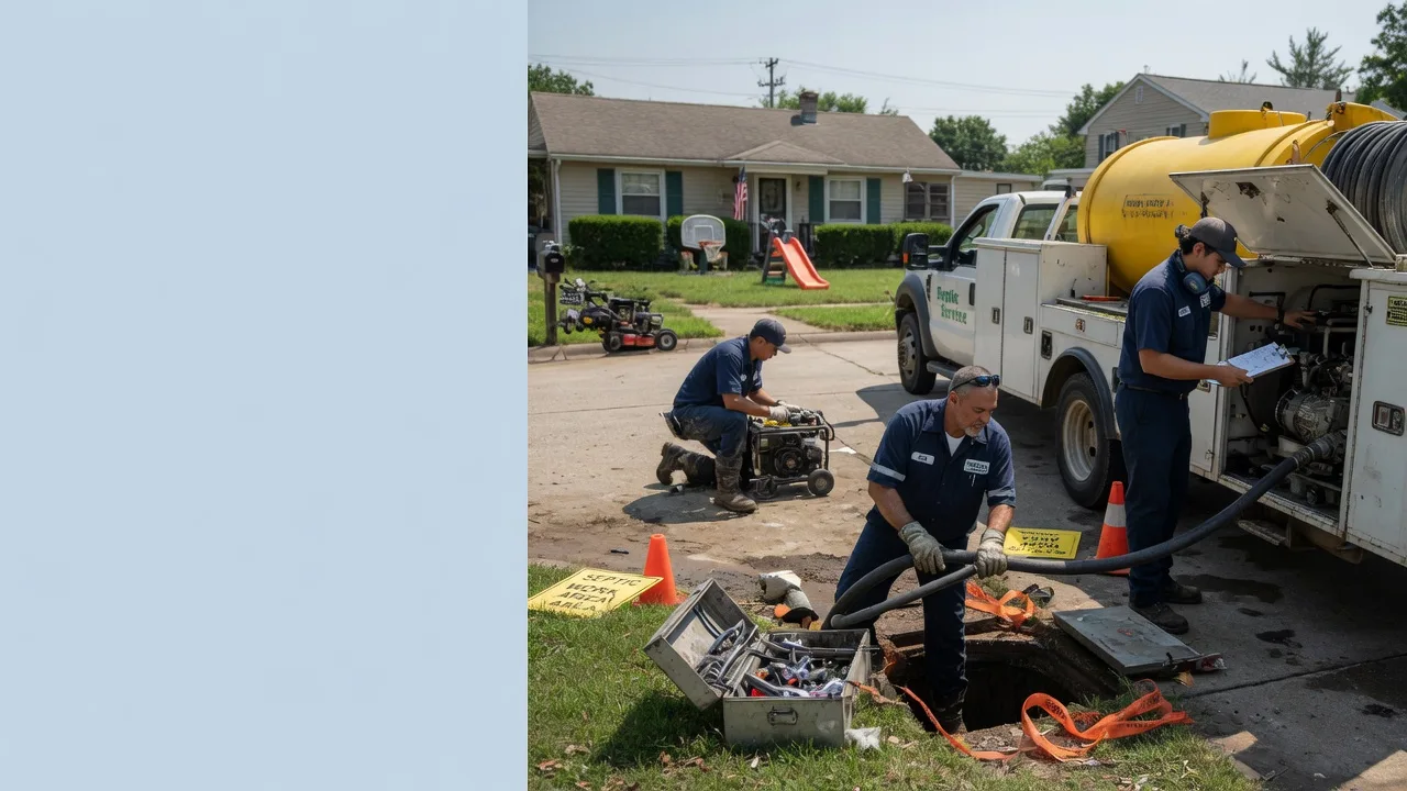 Septic Tank Pumping in Waterman, IL near me